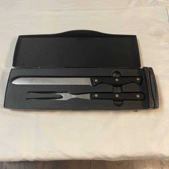 Pampered Chef Kitchen Pampered Chef Carving Set Storage Case W